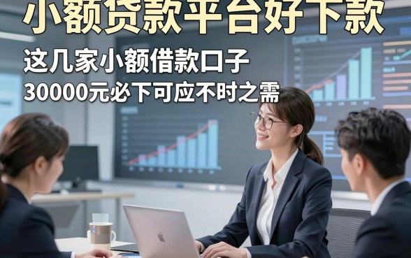 小额贷款平台好下款，这几家小额借款口子30000元必下可应不时之需