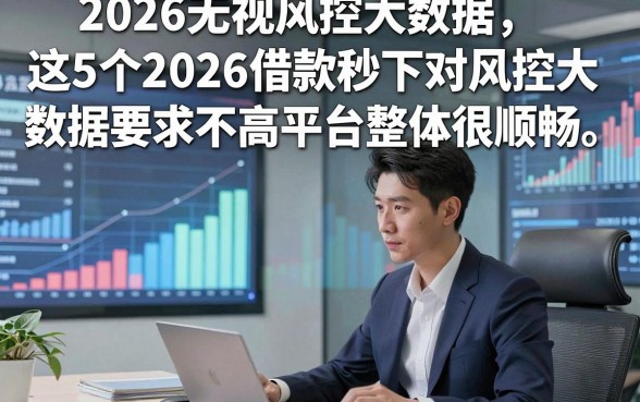 2026无视风控大数据，这5个2026借款秒下对风控大数据要求不高平台整体很顺畅