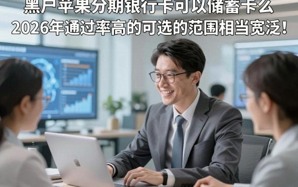 黑户苹果分期银行卡可以储蓄卡么2026年通过率高的可选的范围相当宽泛！，今天揭秘这5个借钱平台！