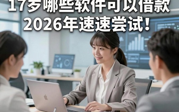 17岁哪些软件可以借款2026年速速尝试！本文解读5个17岁对征信要求不高自动放款软件