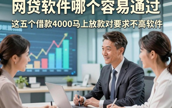 网贷软件哪个容易通过，顺便介绍这五个借款4000马上放款对要求不高软件