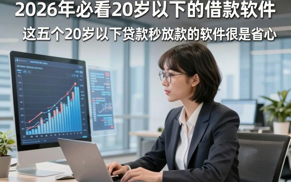 2026年必看20岁以下的借款软件，这五个20岁以下贷款秒放款的软件很是省心
