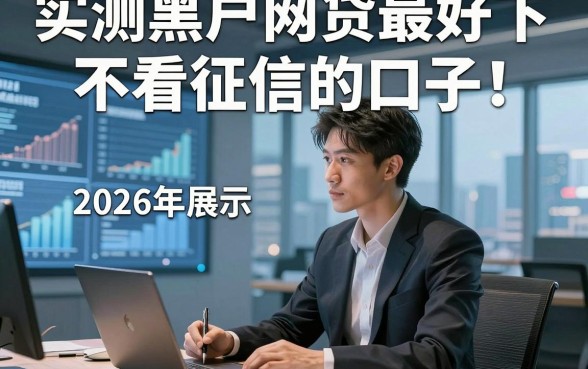 实测黑户网贷最好下不看征信的口子！2026年展示​这5个借款秒放款对征信要求不高口子