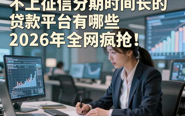 不上征信分期时间长的贷款平台有哪些2026年全网疯抢！热门这五个不上征信借钱时间长的口子