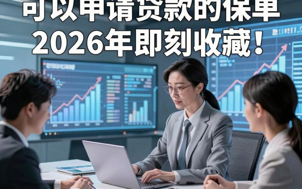 可以申请贷款的保单2026年即刻收藏！本篇解答5个可以借钱保单对要求不高口子