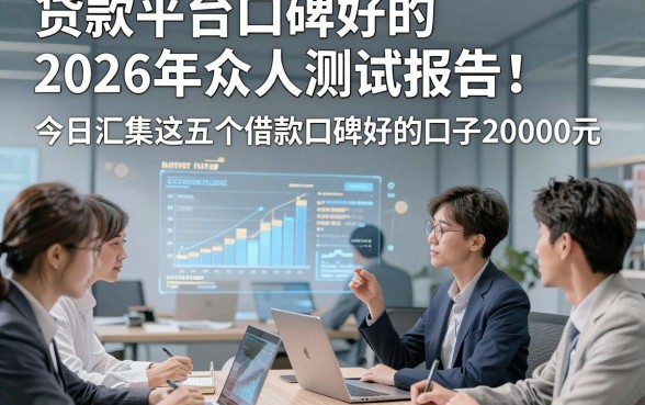 贷款平台口碑好的2026年众人测试报告！今日汇集这五个借款口碑好的口子20000元