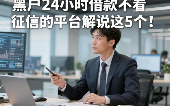 黑户24小时借款不看征信的平台解说​这5个！本篇为您细致汇集！