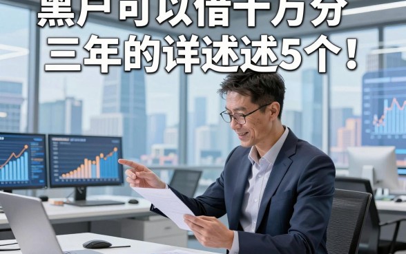 黑户可以借十万分三年的详述这5个！本篇为您深度挖掘！