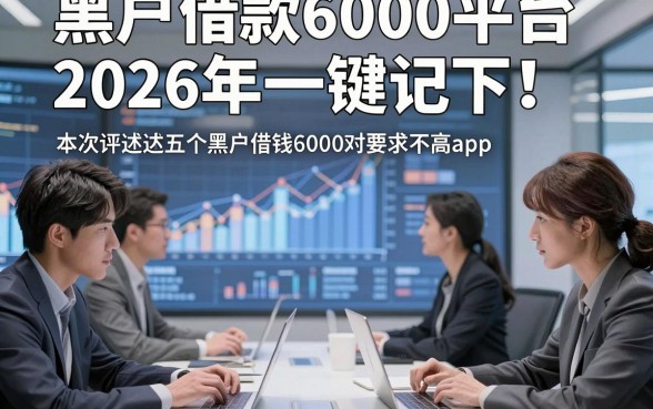 黑户借款6000平台2026年一键记下！本次评述这五个黑户借钱6000对要求不高app