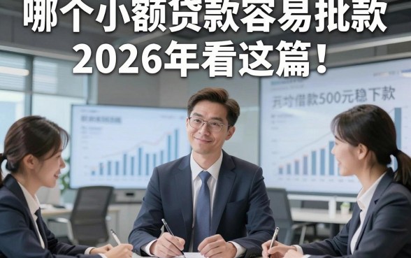 哪个小额贷款容易批款2026年看这篇！为您详述这五个借款5000元稳下款的app