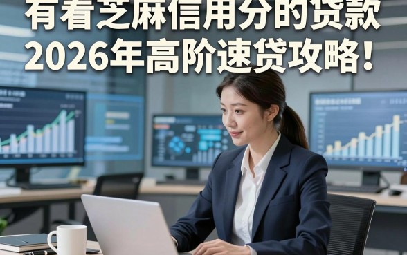 有看芝麻信用分的贷款2026年高阶速贷攻略！本文细说这5个借款对芝麻分要求不高2000元能放款app