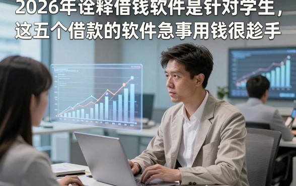 2026年诠释借钱软件是针对学生，这五个借款的软件是针对学生急事用钱很趁手