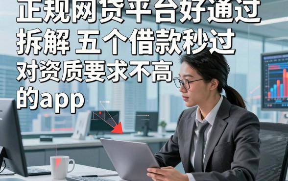 正规网贷平台好通过，拆解​五个借款秒过 对资质要求不高 的app