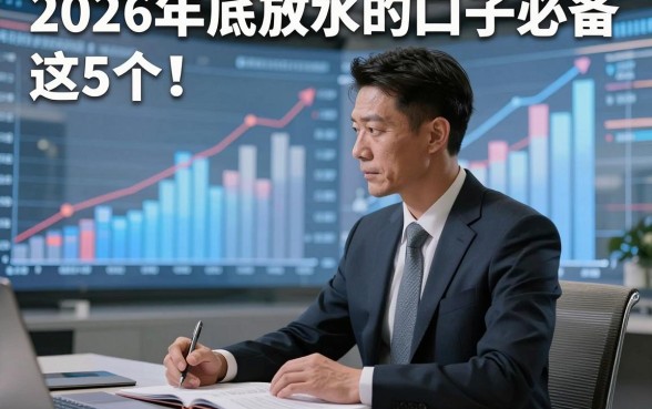 2026年底放水的口子必备​这5个！本文为您全面聚合！