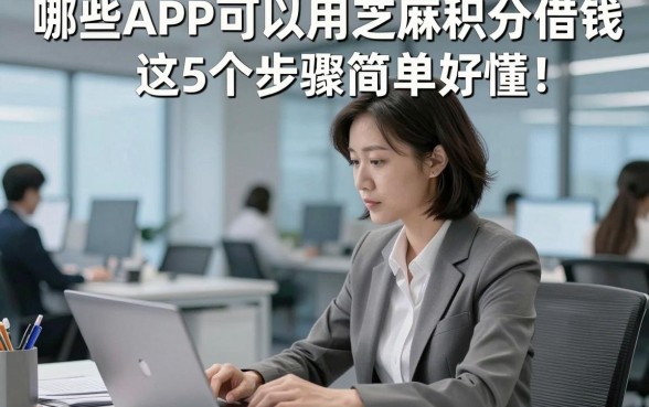 哪些APP可以用芝麻积分借钱这5个步骤简单好懂！本文为您全面细说！