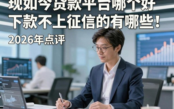 现如今贷款平台哪个好下款不上征信的有哪些！2026年点评​这5个借钱6000元稳下无视征信的口子