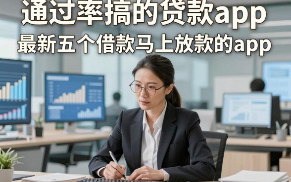 通过率搞的贷款app，最新五个借款马上放款的app