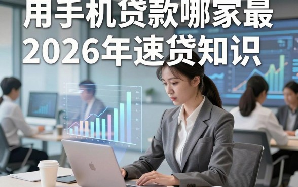 用手机贷款哪家最2026年速贷知识，这五个用手机借钱对征信要求不高app确实很方便