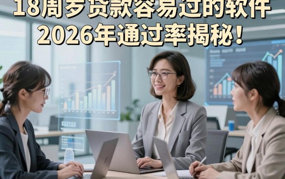 18周岁贷款容易过的软件2026年通过率揭秘！评点这五个18周岁借钱好下款的平台