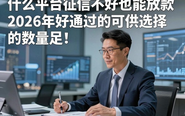 什么平台征信不好也能放款2026年好通过的可供选择的数量足！，本文为您精心讲说​这五个黑户借款口子！
