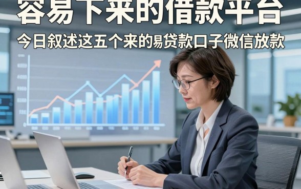 容易下来的借款平台，今日叙述这五个容易下来的贷款口子微信放款
