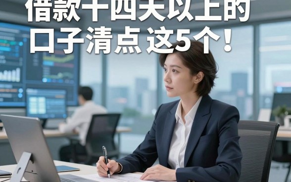 借款十四天以上的口子清点​这5个！本文为您细致归集！