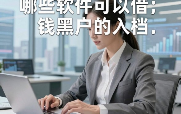 哪些软件可以借钱黑户的入档​这5个，本篇为您全面探讨！