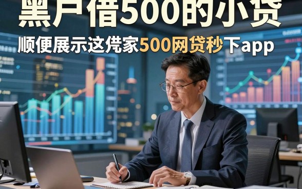 黑户借500的小贷，顺便展示这几家借款500网贷秒下app