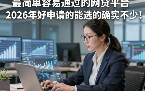 最简单容易通过的网贷平台2026年好申请的能选的确实不少！，今天为您细致推选​这5个黑户借钱软件！