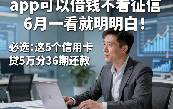 app可以借钱不看征信6月一看就明白！必选​这5个信用卡贷5万分36期还款