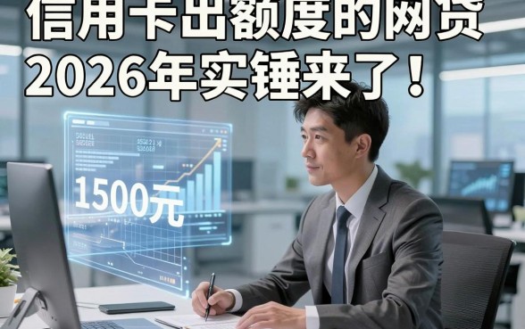 信用卡出额度的网贷2026年实锤来了！优选​五个信用卡出额度的借钱1500元app