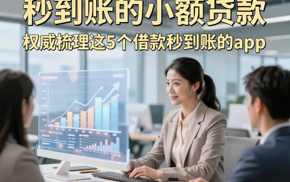 秒到账的小额贷款，权威梳理这5个借款秒到账的app