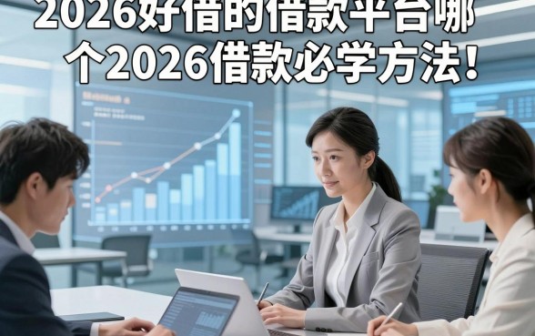 2026好借的借款平台哪个2026借款必学方法！本篇总结5家贴合短期周转场景的网贷平台
