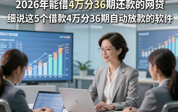 2026年能借4万分36期还款的网贷，细说这5个借款4万分36期自动放款的软件