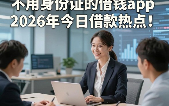 不用身份证的借钱app2026年今日借款热点！本文为您全面诠释！