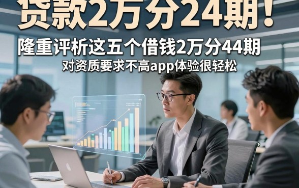 贷款2万分24期！隆重评析这五个借钱2万分24期对资质要求不高app体验很轻松