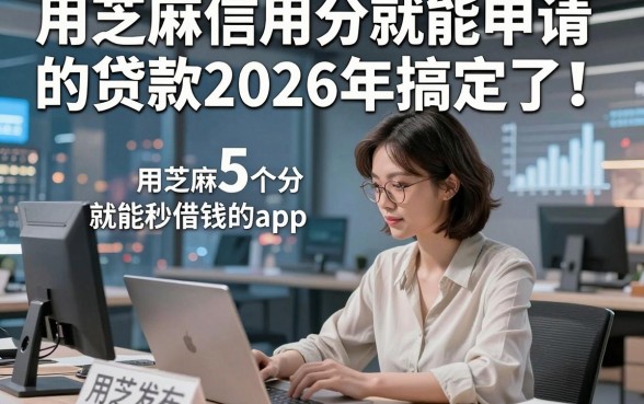 用芝麻信用分就能申请的贷款2026年搞定了！整理这5个用芝麻分就能秒借钱的app