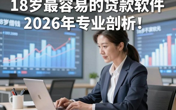 18岁最容易的贷款软件2026年专业剖析！本次网罗5个18岁借钱20000元对要求不高软件