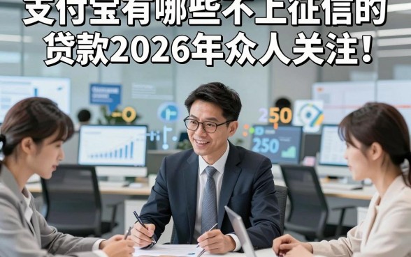 支付宝有哪些不上征信的贷款2026年众人关注！顺道总结这五个支付宝借款对征信要求不高2500秒到账的口子