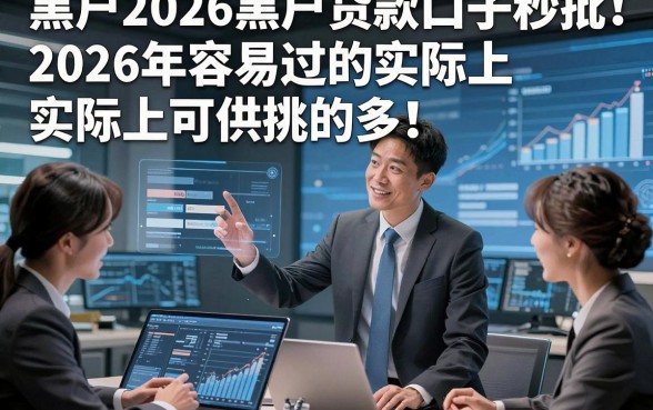 黑户2026黑户贷款口子秒批2026年容易过的实际上可供挑的多！，本文深入探寻​这五个借款口子！