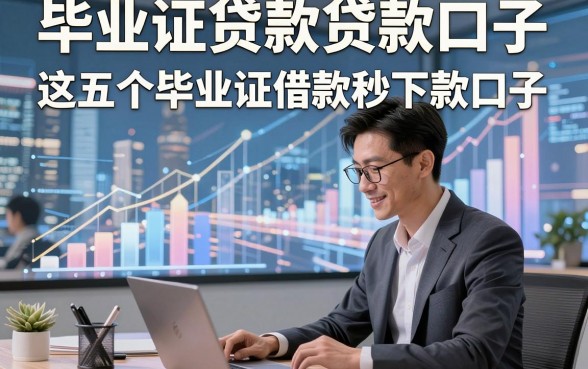 毕业证贷款贷款口子，顺道介绍这五个毕业证借款秒下款口子