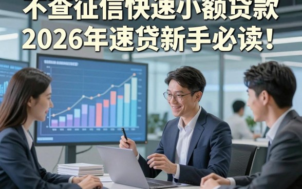 不查征信快速小额贷款2026年速贷新手必读！本文分析5家贴合应急需求的网贷平台
