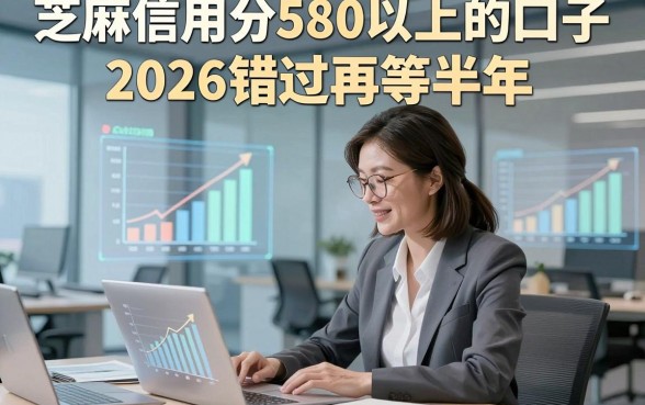 芝麻信用分580以上的口子,2026错过再等半年这几家借款580分以上对信用要求不高口子