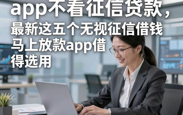 app不看征信贷款，最新这五个无视征信借钱马上放款app值得选用