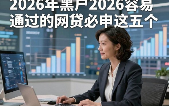 2026年黑户2026容易通过的网贷必申​这五个，本篇为您全面挖掘！