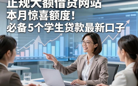 正规大额借贷网站本月惊喜额度！必备​5个学生贷款最新口子