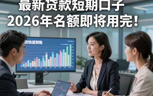 最新贷款短期口子2026年名额即将用完！本文梳理5个以快速到账为优势的网贷平台