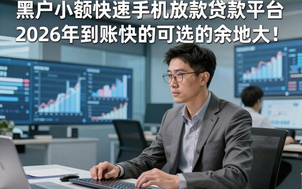 黑户小额快速手机放款贷款平台2026年到账快的可选的余地大！，今天详细网罗这五个借款app！