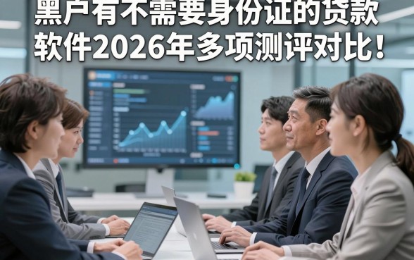 黑户有不需要身份证的贷款软件2026年多项测评对比！本次分析五个信用卡逾期能下款的网贷平台