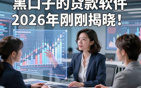 黑口子的贷款软件2026年刚刚揭晓!叙述五个借款秒批对资质要求不高软件